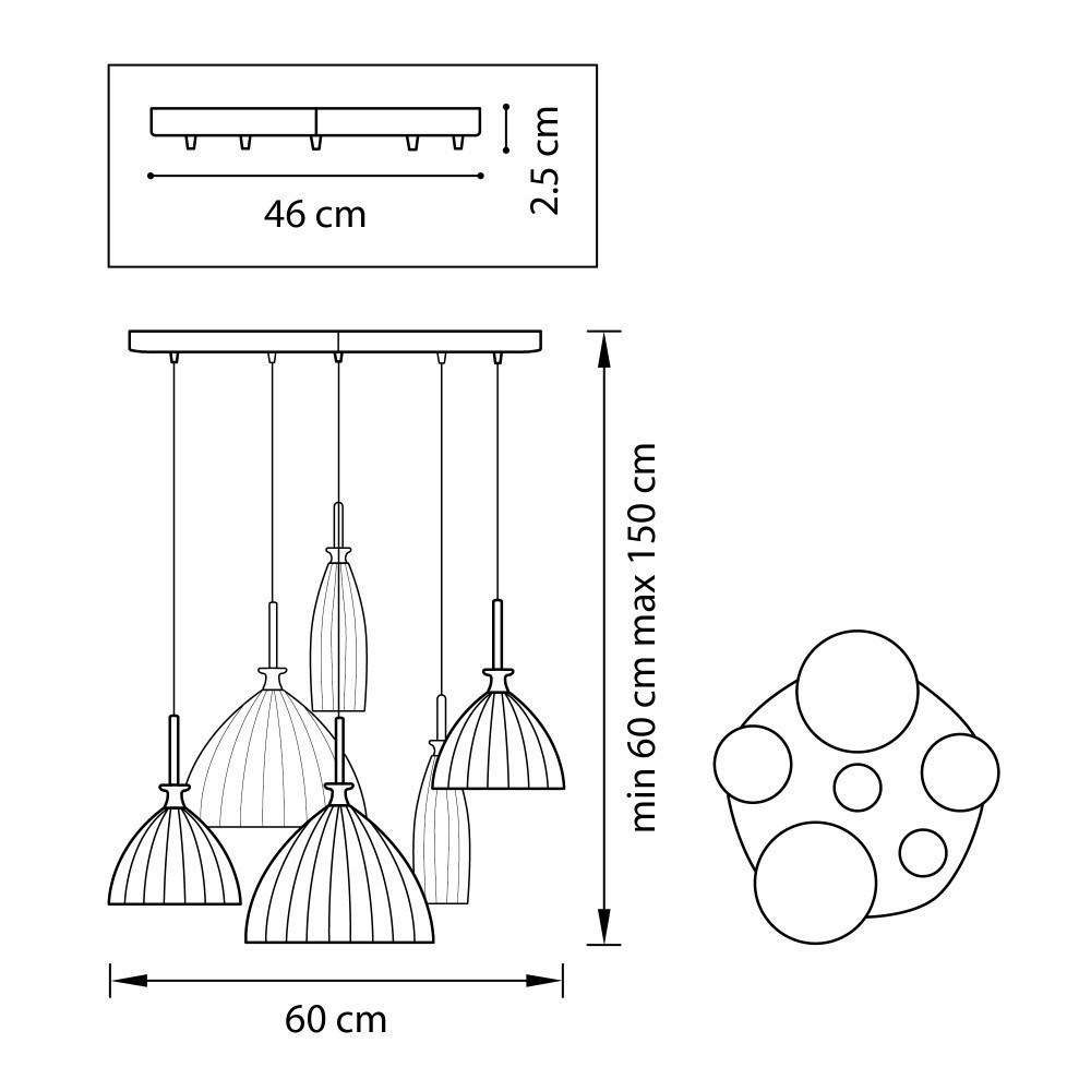 Lightstar (MD5011А-6М) Подвес AGOLA 6х40W E14 ХРОМ/СЕРЫЙ (в комплекте) Lightstar (MD5011А-6М) Подвес AGOLA 6х40W E14 ХРОМ/СЕРЫЙ (в комплекте)